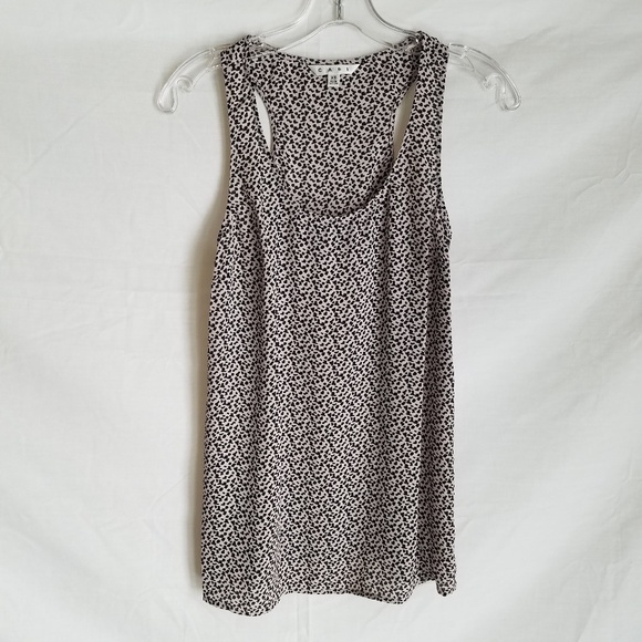 CAbi Tops - CAbi Racer Back Blouse Tank Top Animal Print XS